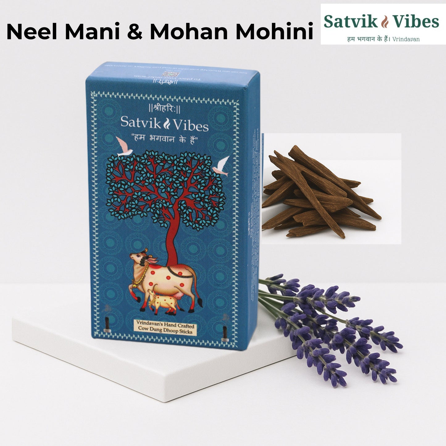 Neel Mani (Lavender) & Mohan Mohini (Kasturi)